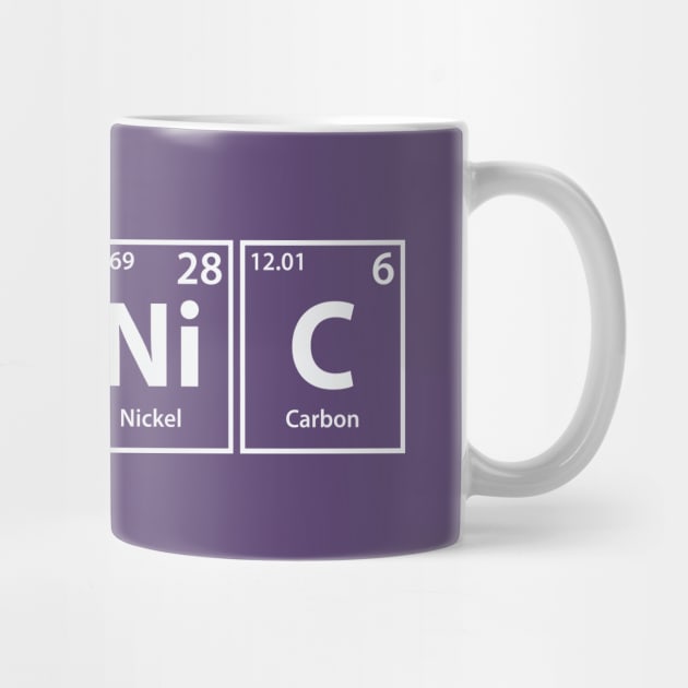 Iconic (I-Co-Ni-C) Periodic Elements Spelling by cerebrands